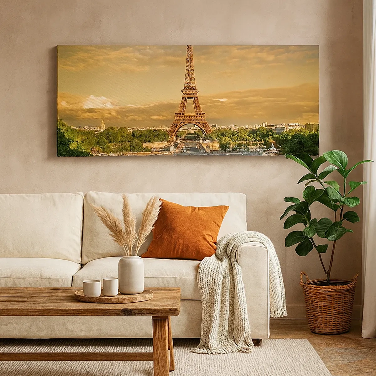 Impression sur toile - Image sur toile - La reine de Paris - 30x30 cm
