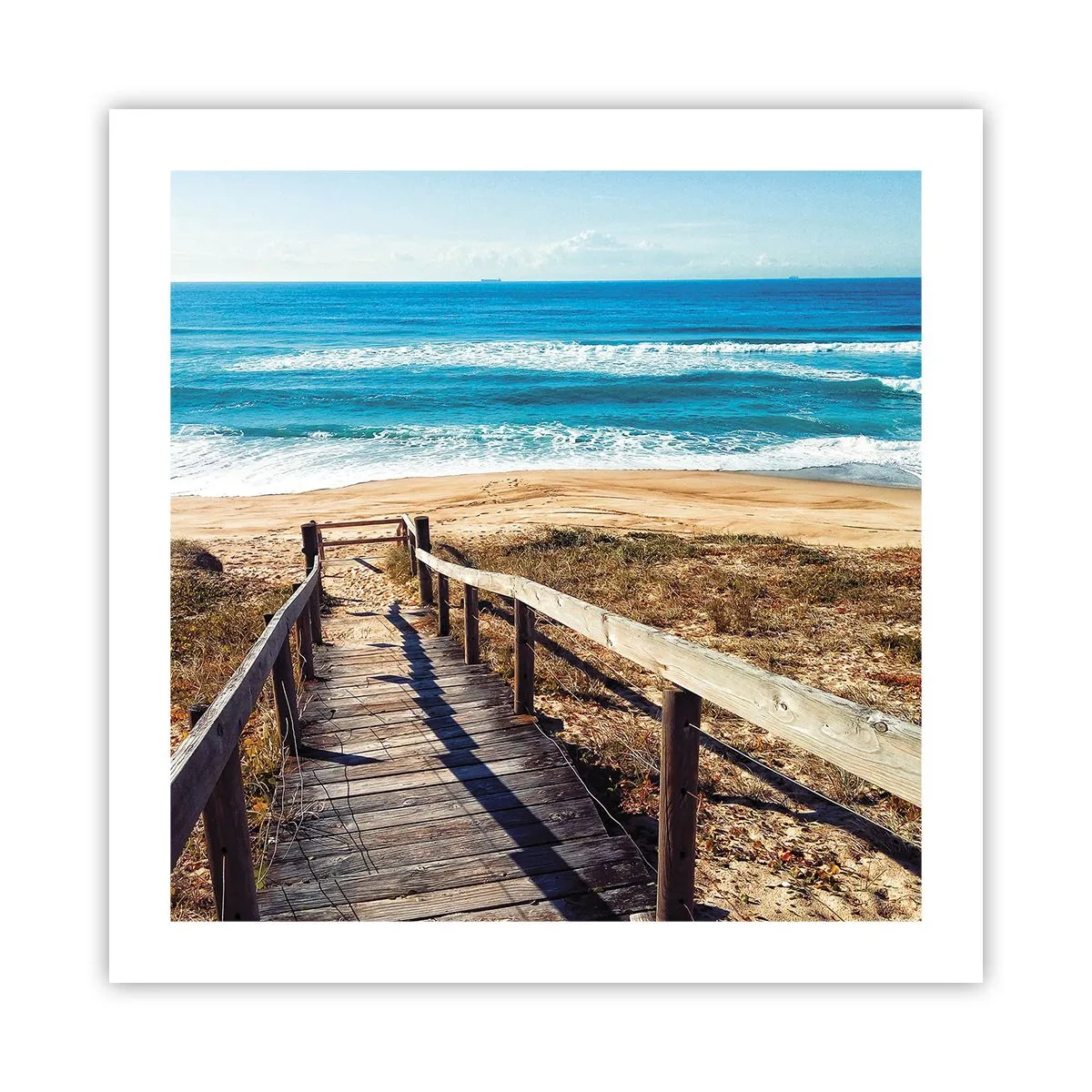 Affiche - Poster - Cours! - 50x50 cm