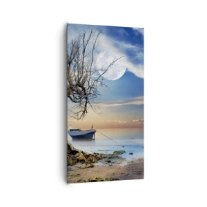 Impression sur toile - Image sur toile - Est-ce la fin ou le début ? - 65x120 cm