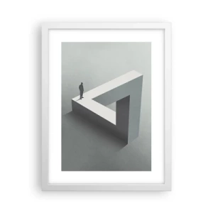 Affiche dans un cadre blanc - Poster - Mais c'est possible - 30x40 cm