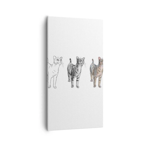 Impression sur toile - Image sur toile - Leçon de dessin - 55x100 cm