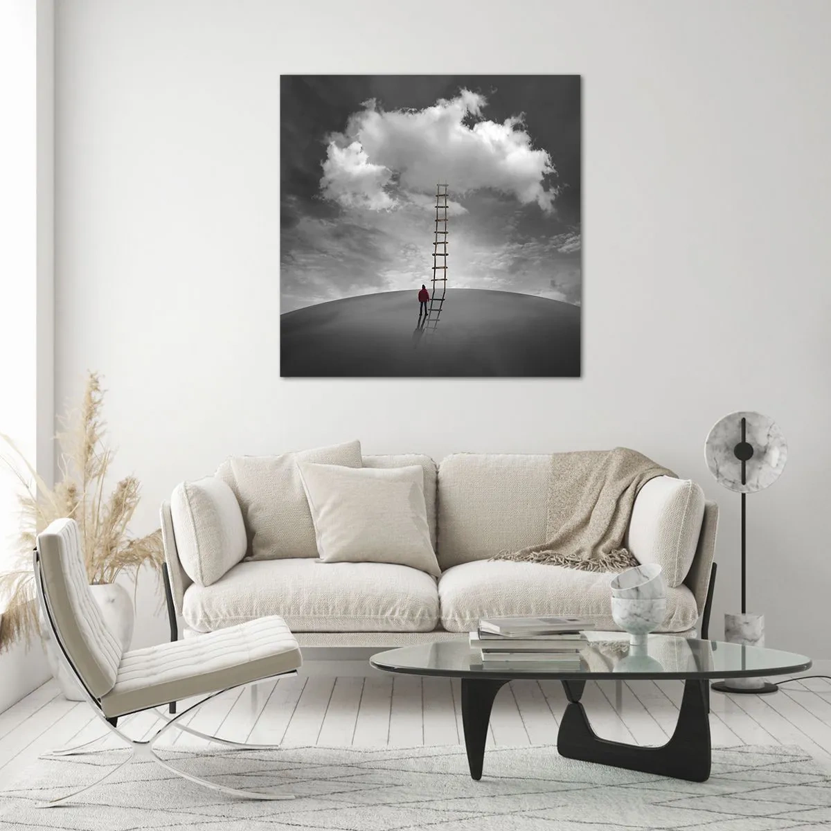 Impression sur verre - Image sur verre - Tout est possible - 30x30 cm