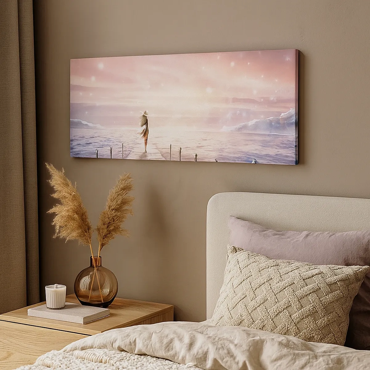 Impression sur toile - Image sur toile - A la lumière d'un rêve - 30x30 cm