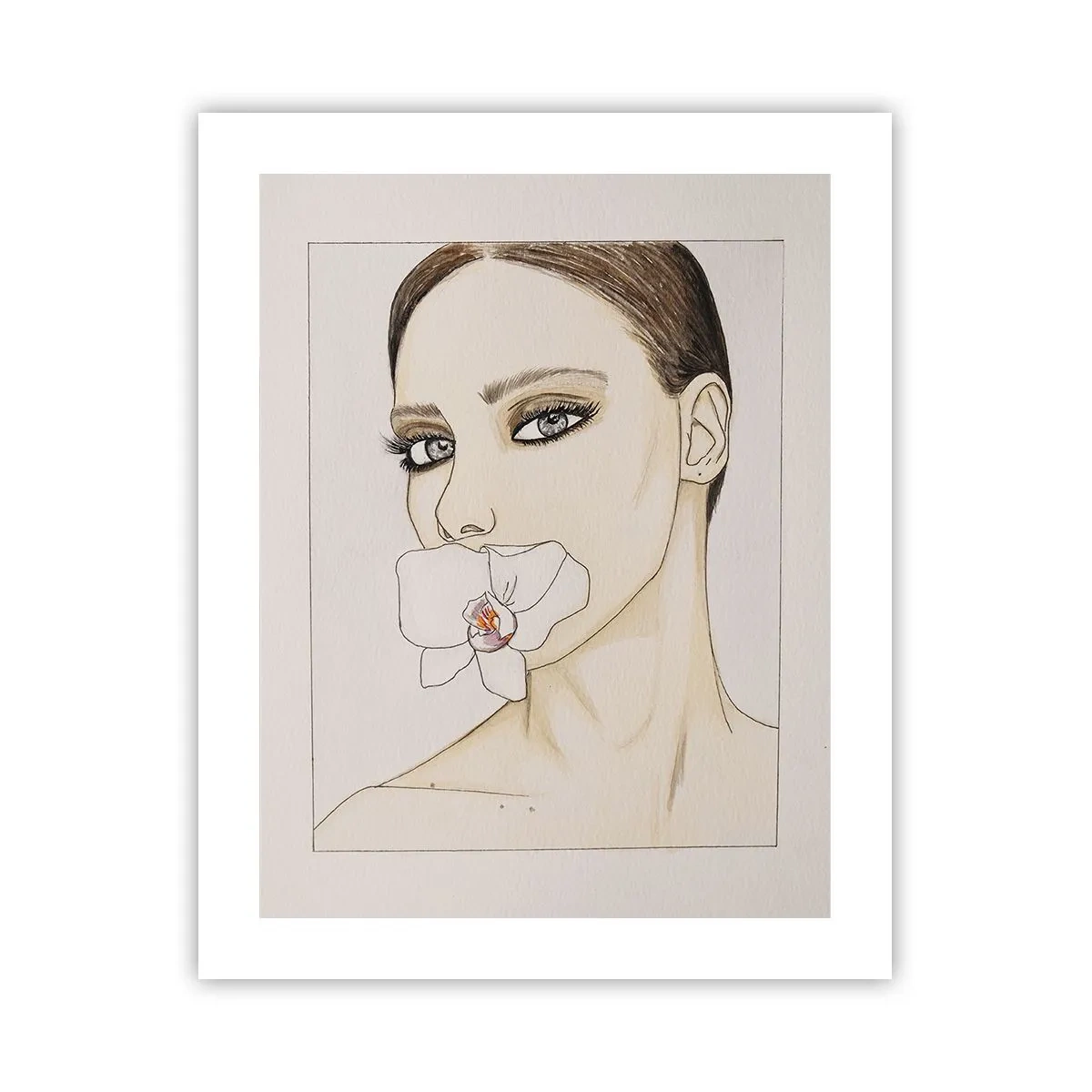 Affiche - Poster - Symbole de l'élégance et de la beauté - 40x50 cm