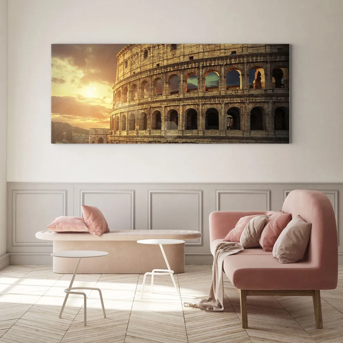 Impression sur verre - Image sur verre - Une impression colossale - 90x30 cm