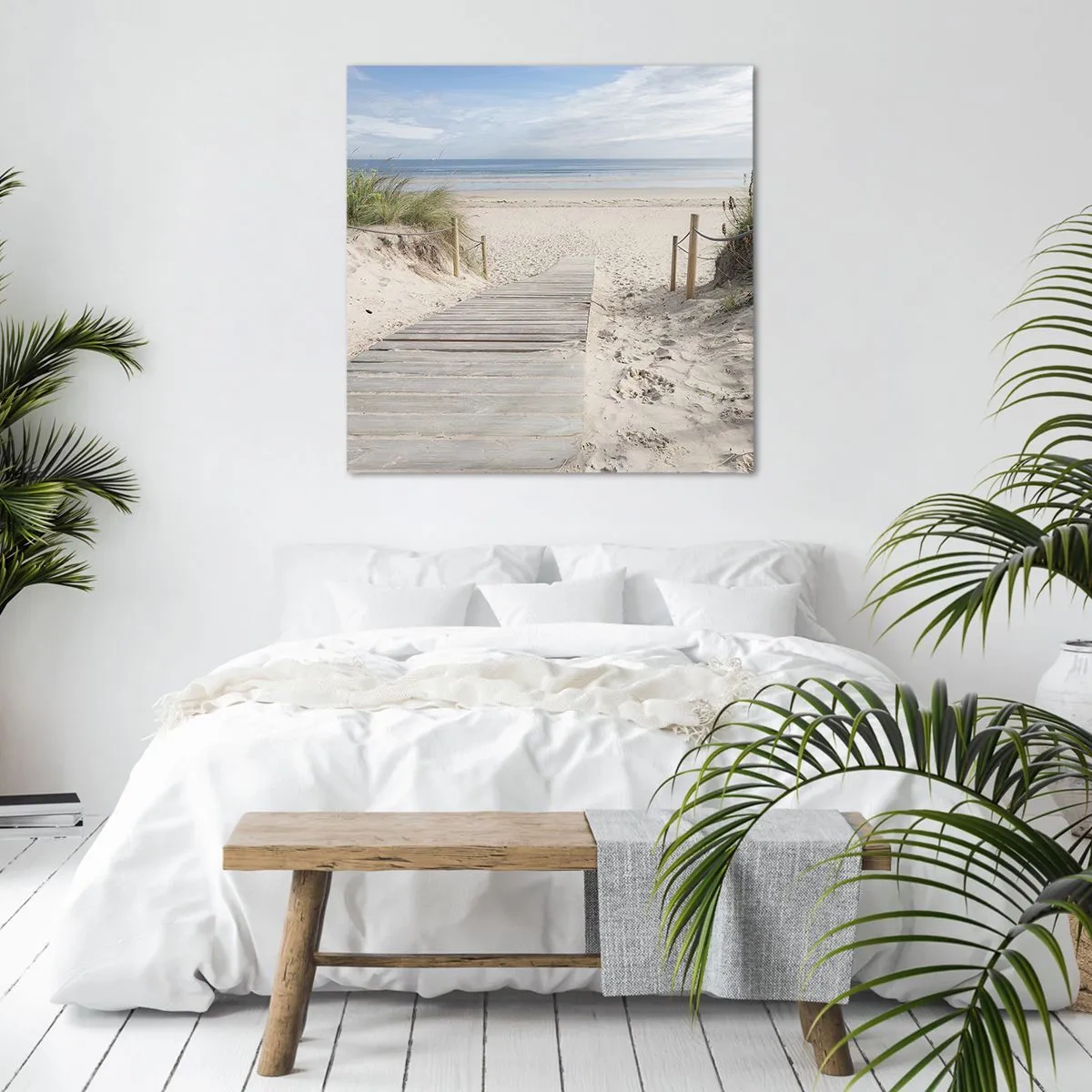 Impression sur toile - Image sur toile - A l'horizon - 30x30 cm