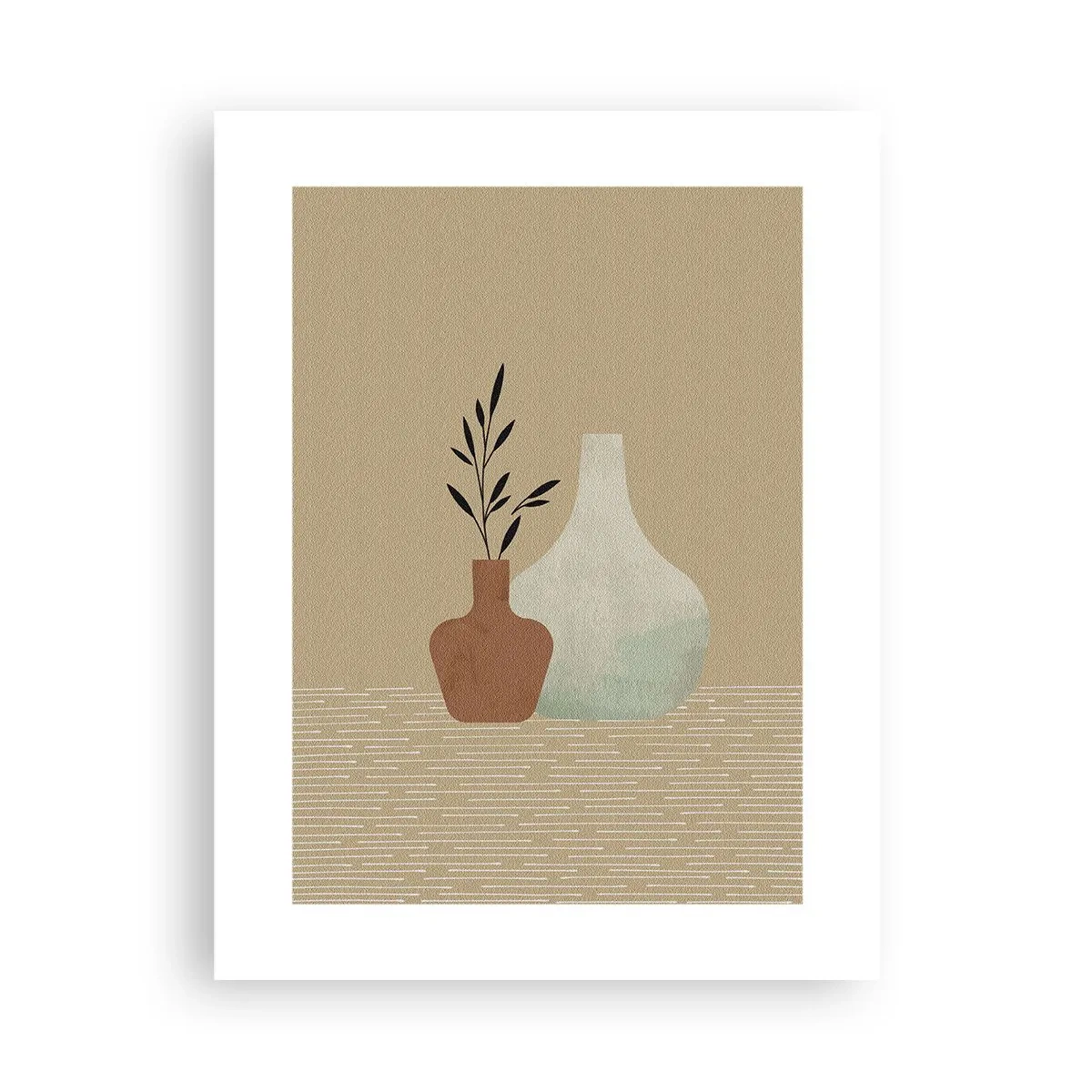 Affiche - Poster - Le vase et son idée - 30x40 cm