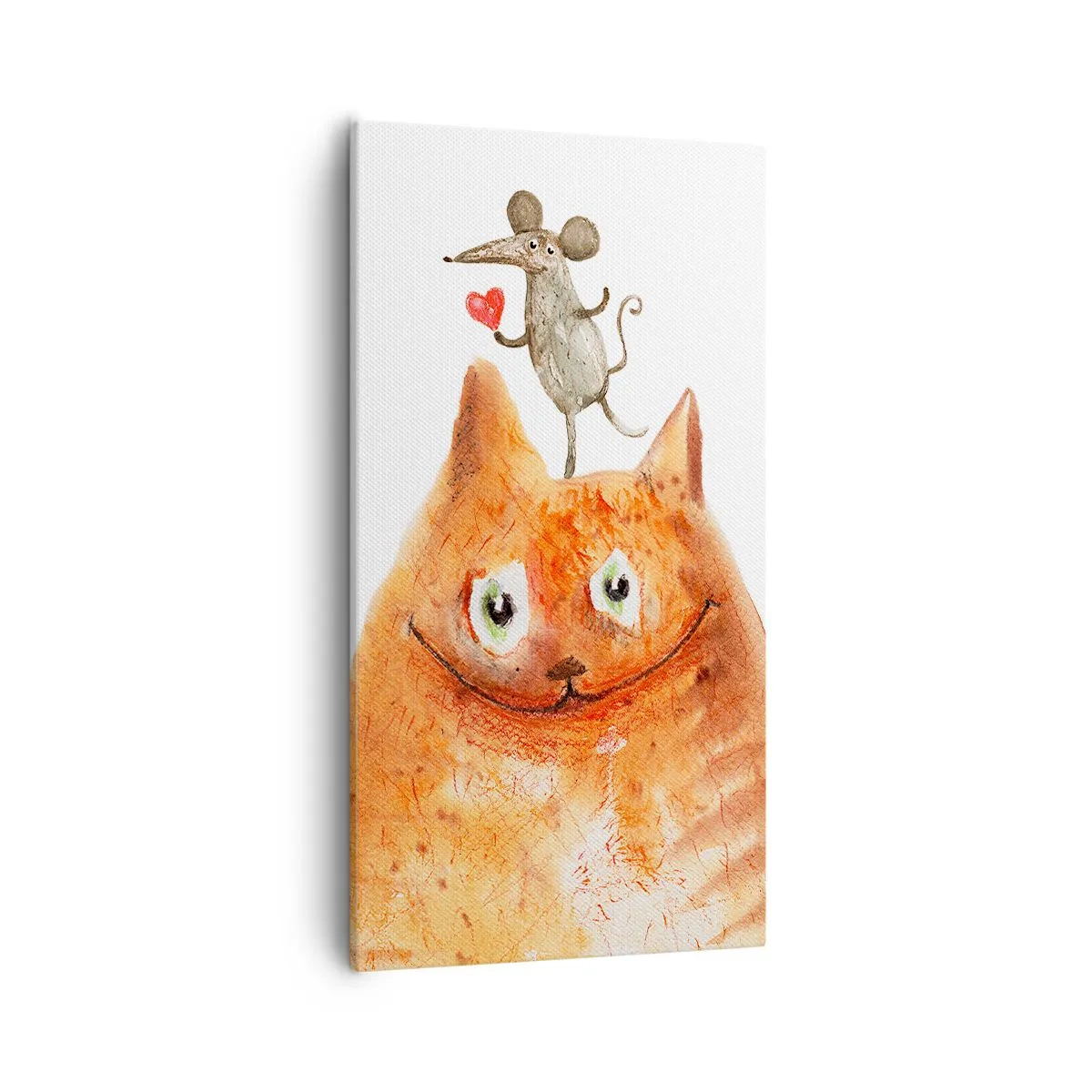 Impression sur toile - Image sur toile - Amour paradoxal - 55x100 cm