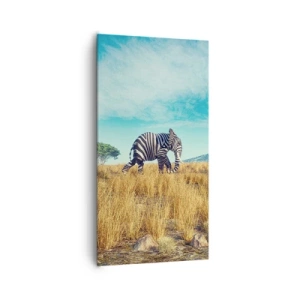 Impression sur toile - Image sur toile - Le gris n'est déjà plus à la mode - 65x120 cm