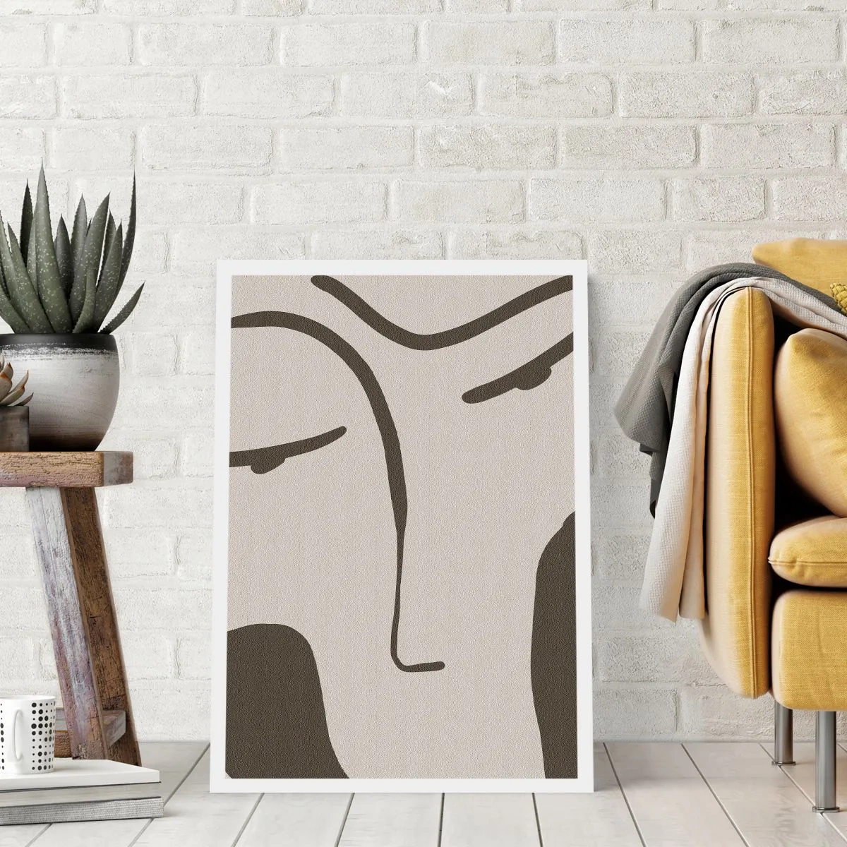 Affiche - Poster - Comme un tableau de Modigliani - 70x100 cm