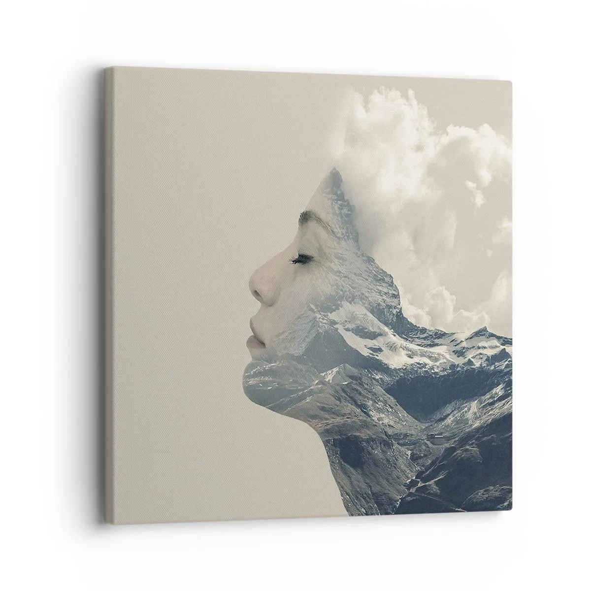 Impression sur toile - Image sur toile - La beauté des éléments - 30x30 cm