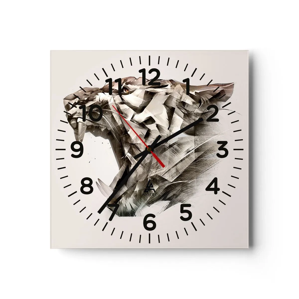 Horloge murale - Pendule murale - Vous savez déjà qui est en charge - 40x40 cm
