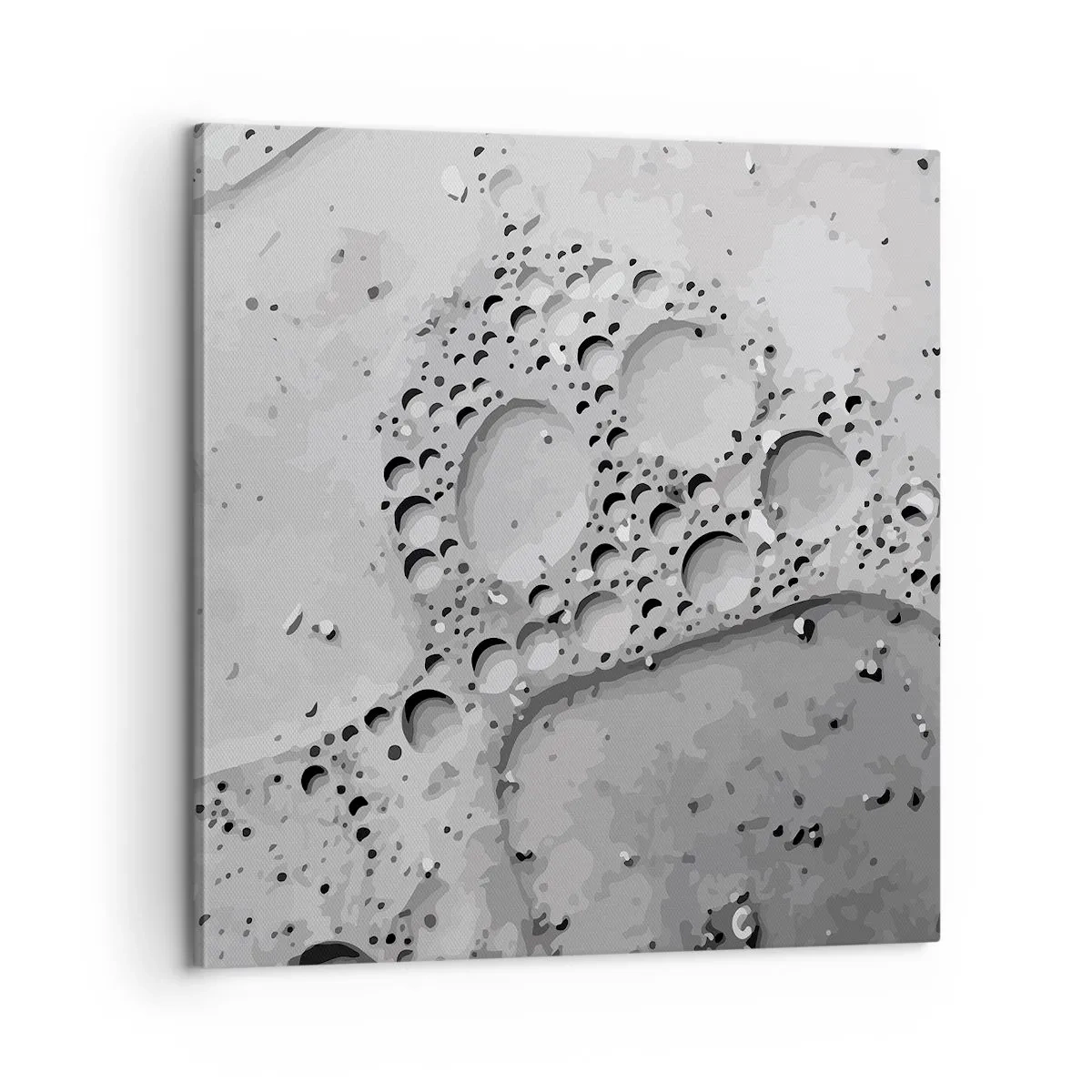 Impression sur toile - Image sur toile - Sentier de mousse - 60x60 cm