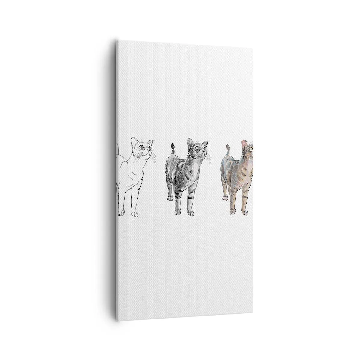 Impression sur toile - Image sur toile - Leçon de dessin - 55x100 cm