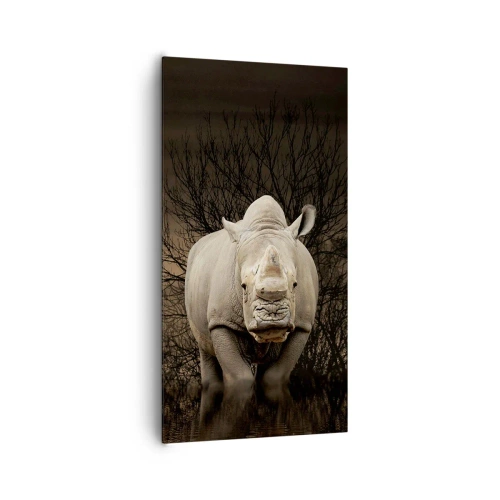 Impression sur toile - Image sur toile - Blanc contre nature - 65x120 cm