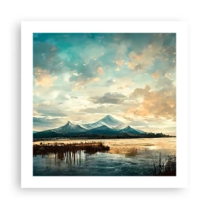 Affiche - Poster - Sous la protection du ciel - 50x50 cm