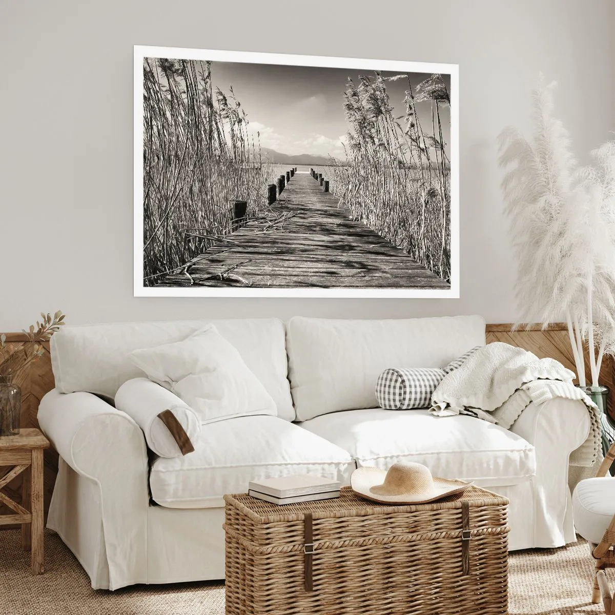 Affiche - Poster - Dans le calme de l'herbe - 40x30 cm