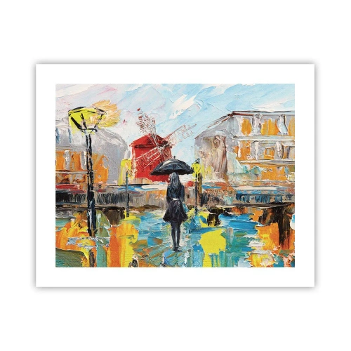 Affiche - Poster - Légende parisienne - 50x40 cm