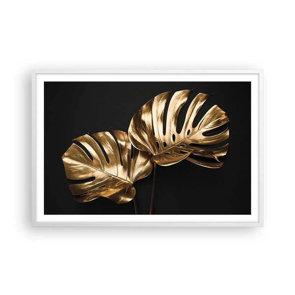 Affiche dans un cadre blanc - Poster - Les trésors de la nature - 91x61 cm