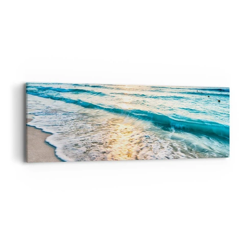 Impression sur toile - Image sur toile - Une vue qui en vaut la peine - 90x30 cm