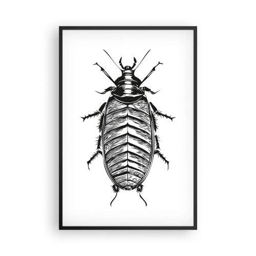 Affiche dans un cadre noir - Poster - Quel spécimen! - 61x91 cm