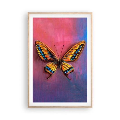 Affiche dans un chêne clair - Poster - Un joyau de la nature - 61x91 cm