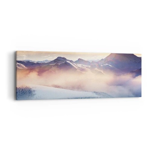 Impression sur toile - Image sur toile - La force et la pureté de la nature - 90x30 cm