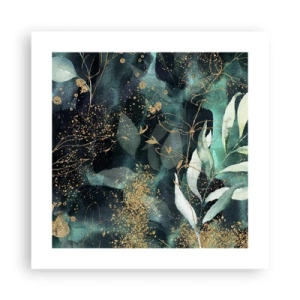 Affiche - Poster - Jardin magique - 40x40 cm