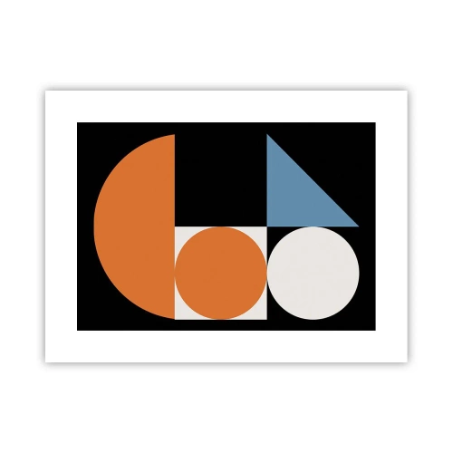 Affiche - Poster - Rangement de figures - 40x30 cm