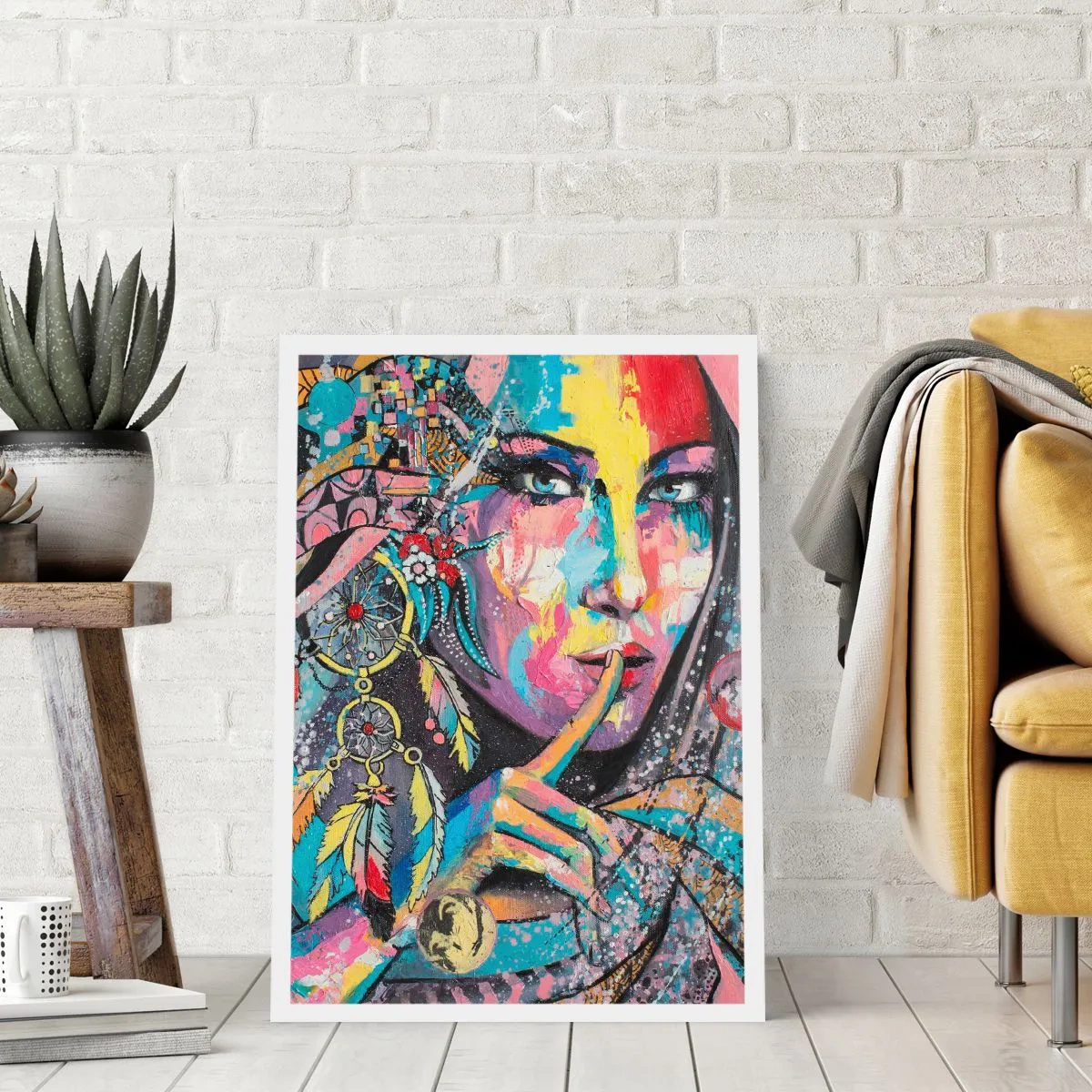 Affiche - Poster - Taisez-vous jusqu'à ce que vous compreniez - 40x50 cm