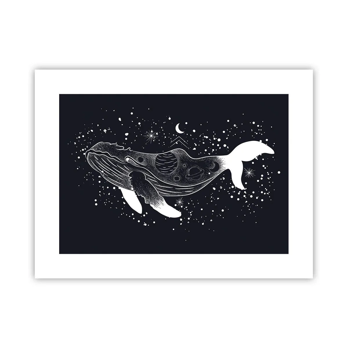 Affiche - Poster - Dans l'océan de l'univers - 40x30 cm