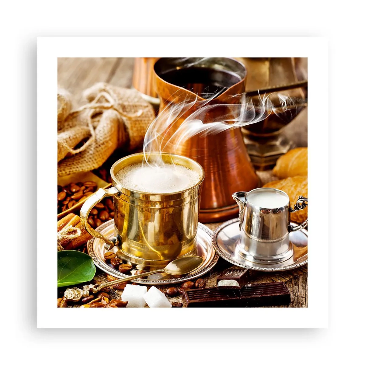 Affiche - Poster - Bonne journée! - 50x50 cm