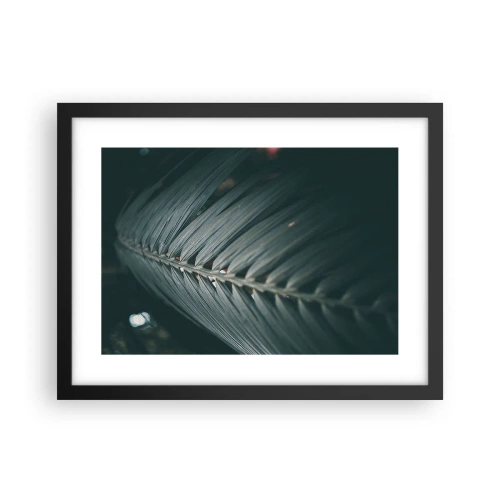 Affiche dans un cadre noir - Poster - Précision de la nature - 40x30 cm