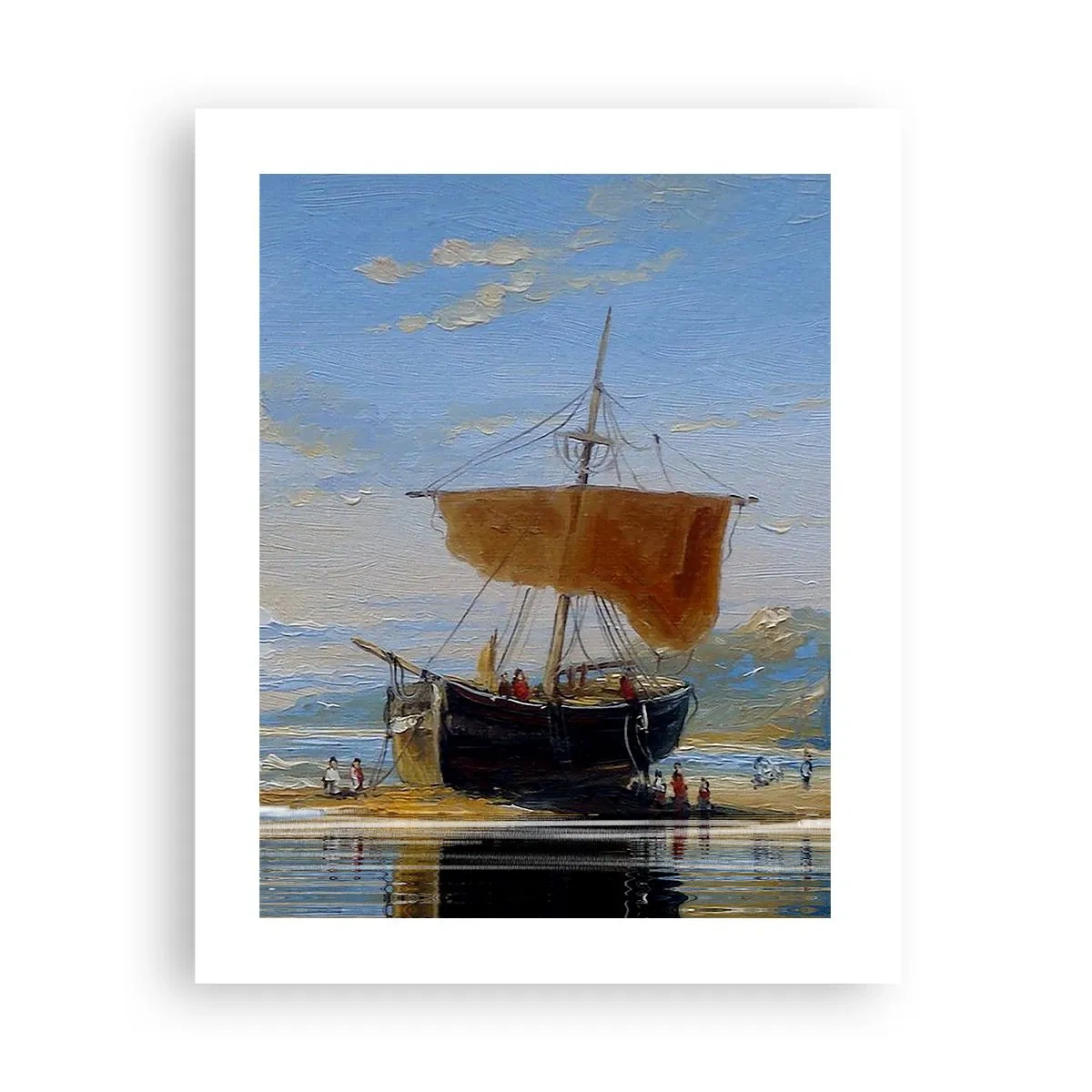 Affiche - Poster - Eau, terre, air - 40x50 cm