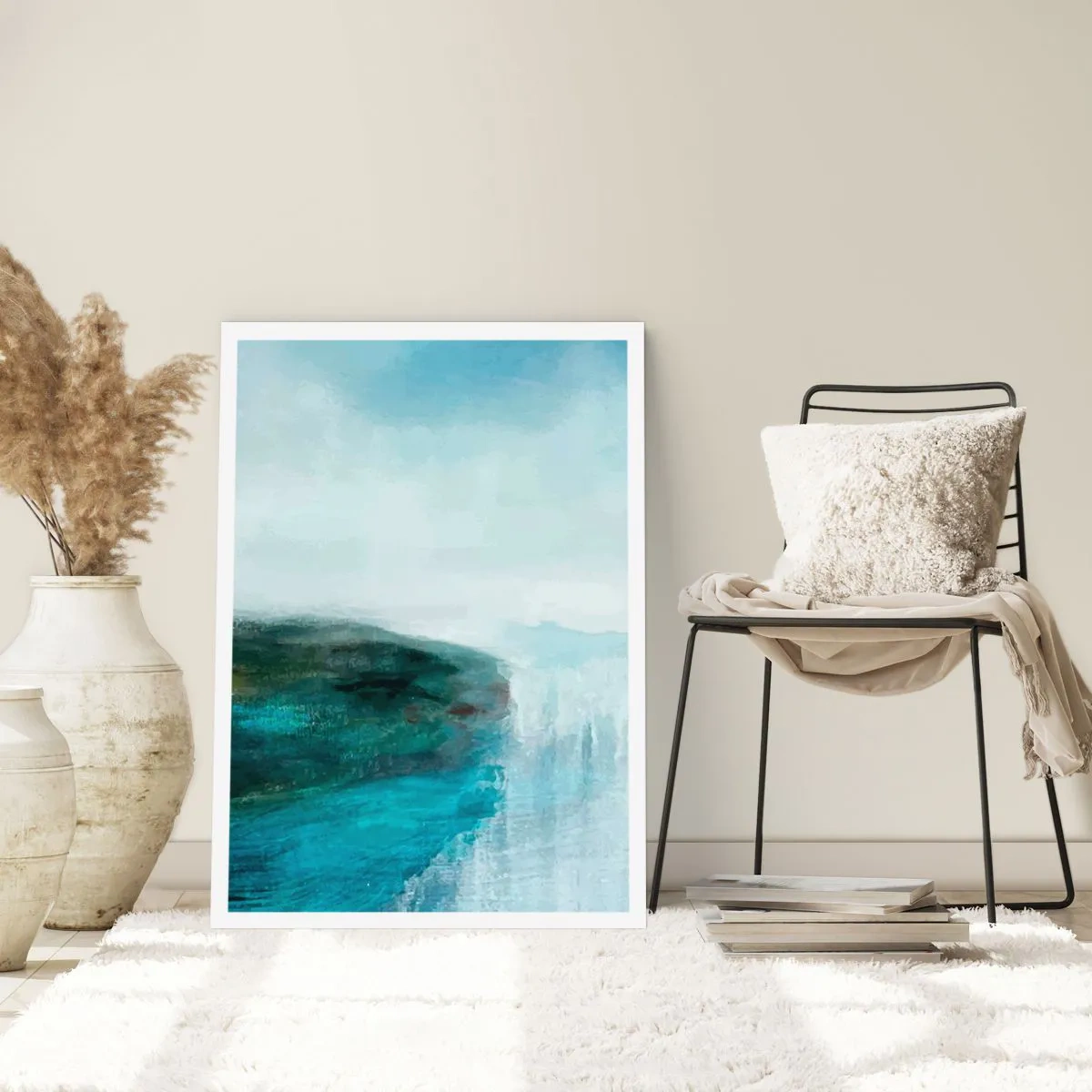 Affiche - Poster - Abstraction nautique - 70x100 cm