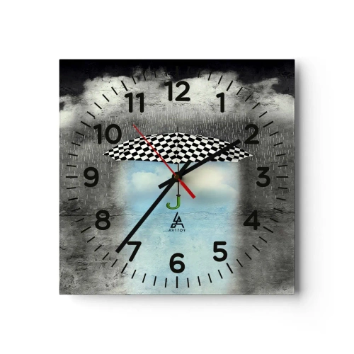 Horloge murale - Pendule murale - Et pourtant c'est possible - 40x40 cm