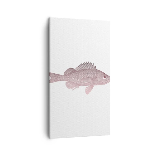 Impression sur toile - Image sur toile - Poisson aux grands yeux - 45x80 cm