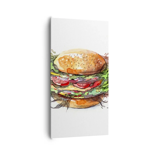 Impression sur toile - Image sur toile - Tentation chaude - 65x120 cm