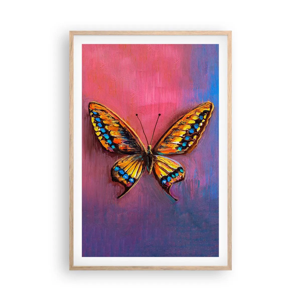 Affiche dans un chêne clair - Poster - Un joyau de la nature - 61x91 cm