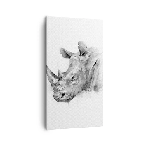 Impression sur toile - Image sur toile - Potrait africain - 45x80 cm