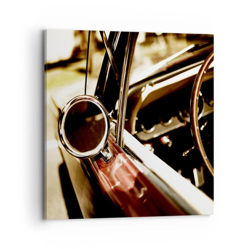 Impression sur toile - Image sur toile - Auto avec une âme - 70x70 cm