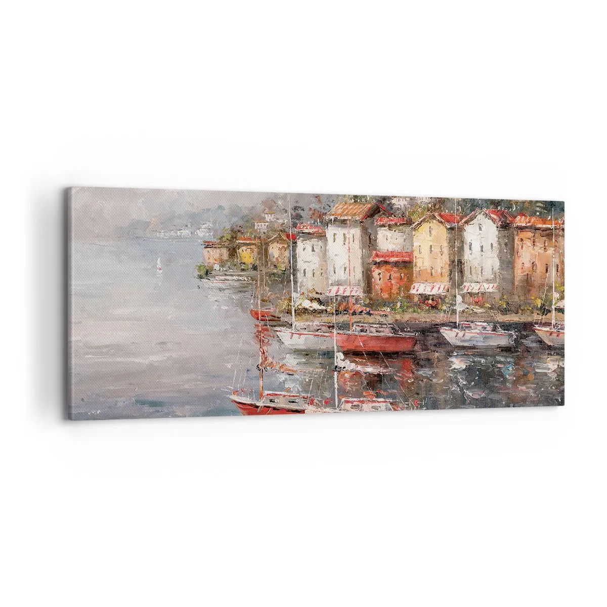 Impression sur toile - Image sur toile - Havre romantique - 100x40 cm