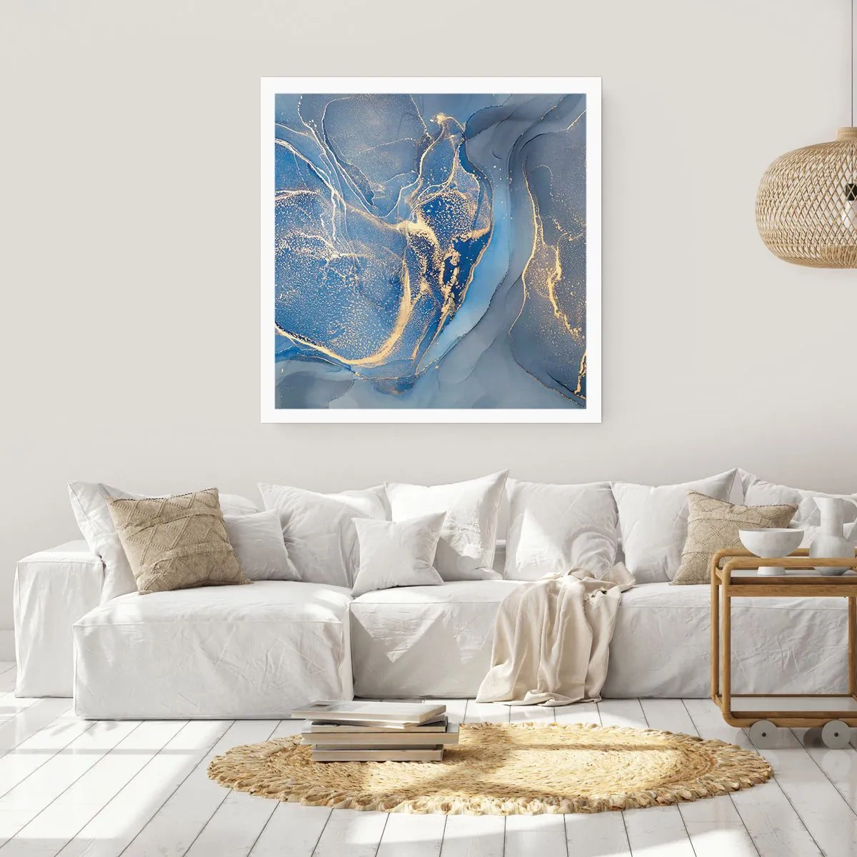 Affiche - Poster - Poussière d'or - 40x40 cm