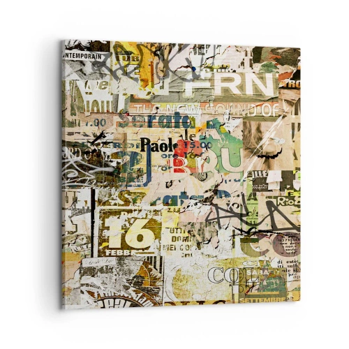 Impression sur toile - Image sur toile - Oh, il se passe quelque chose... - 60x60 cm