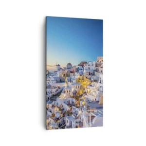 Impression sur toile - Image sur toile - L'essence de la grecque - 45x80 cm