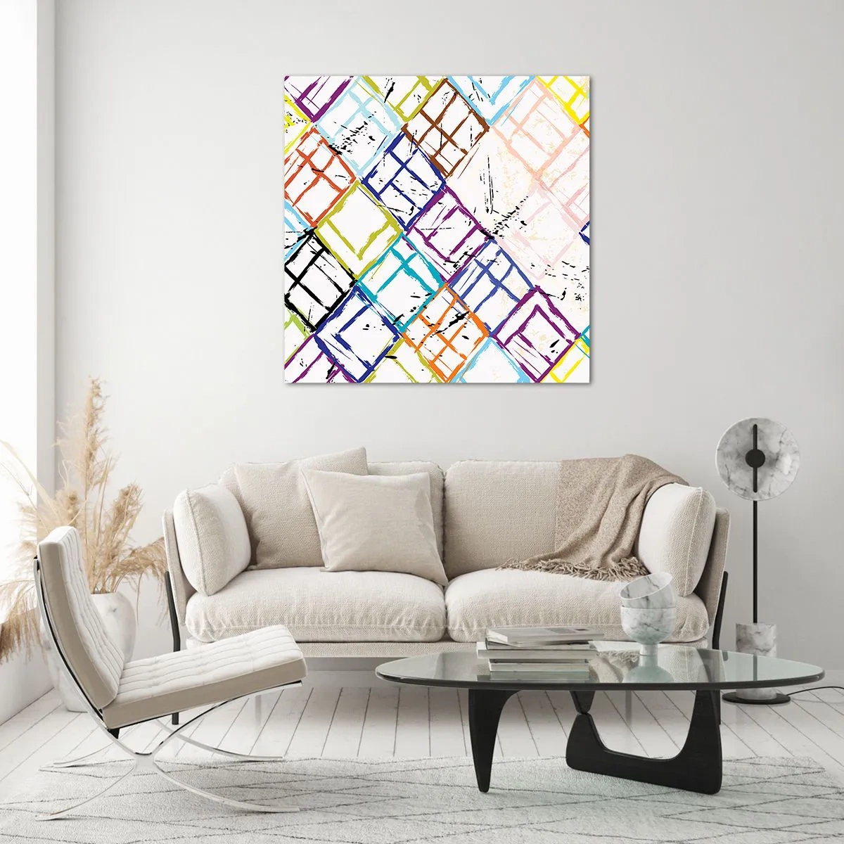 Impression sur verre - Image sur verre - Cellules à louer - 60x60 cm