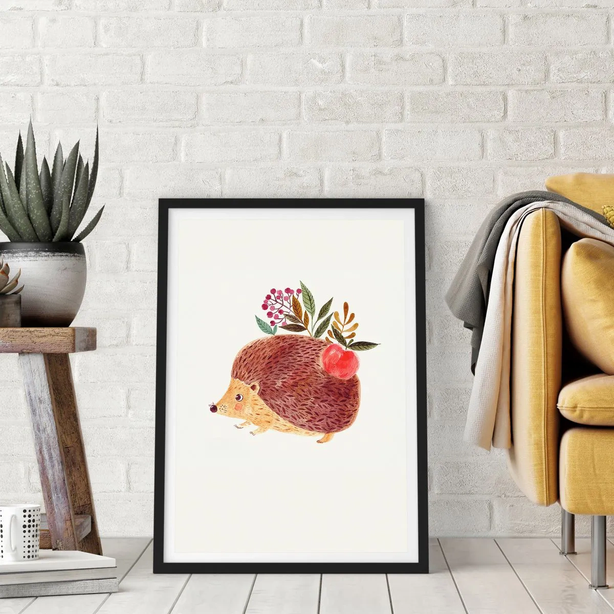 Affiche dans un cadre noir - Poster - Et tu m’apprécies déjà - 70x100 cm