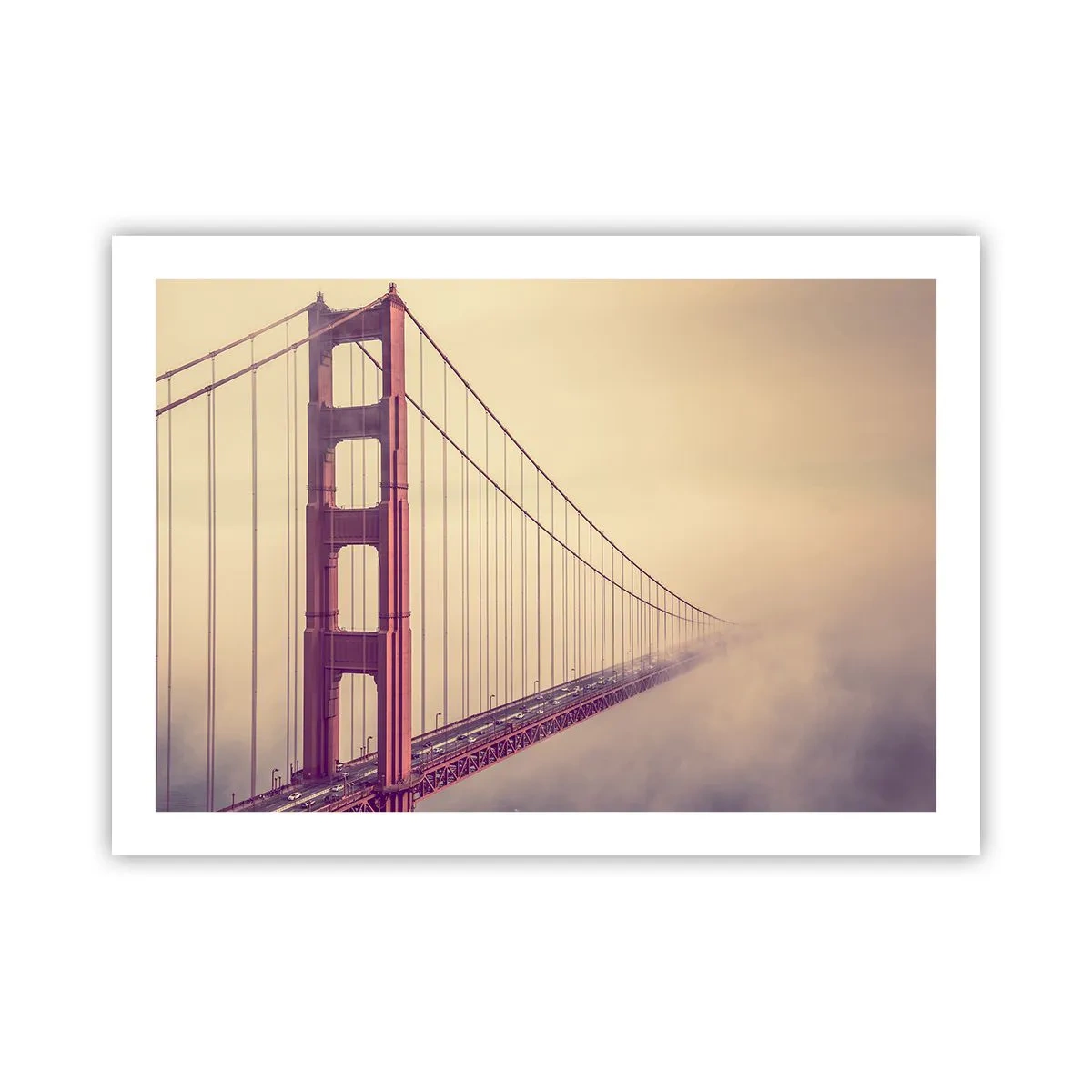 Affiche - Poster - Entre ciel et terre - 70x50 cm
