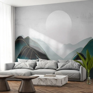 Papier Peint Photo Standard Eco - En pleine majesté - Abstraction, Paysage, Morceau - 250x175 cm