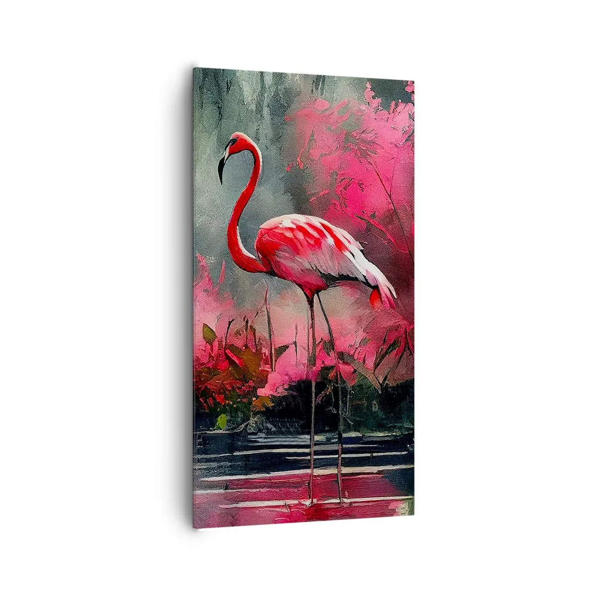 Impression sur toile - Image sur toile - Une leçon de grâce naturelle - 65x120 cm